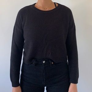 H&M // black sweater
